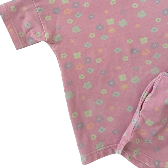 Love and Grow Pink Floral Matching Set 4T - Picture 2 of 7